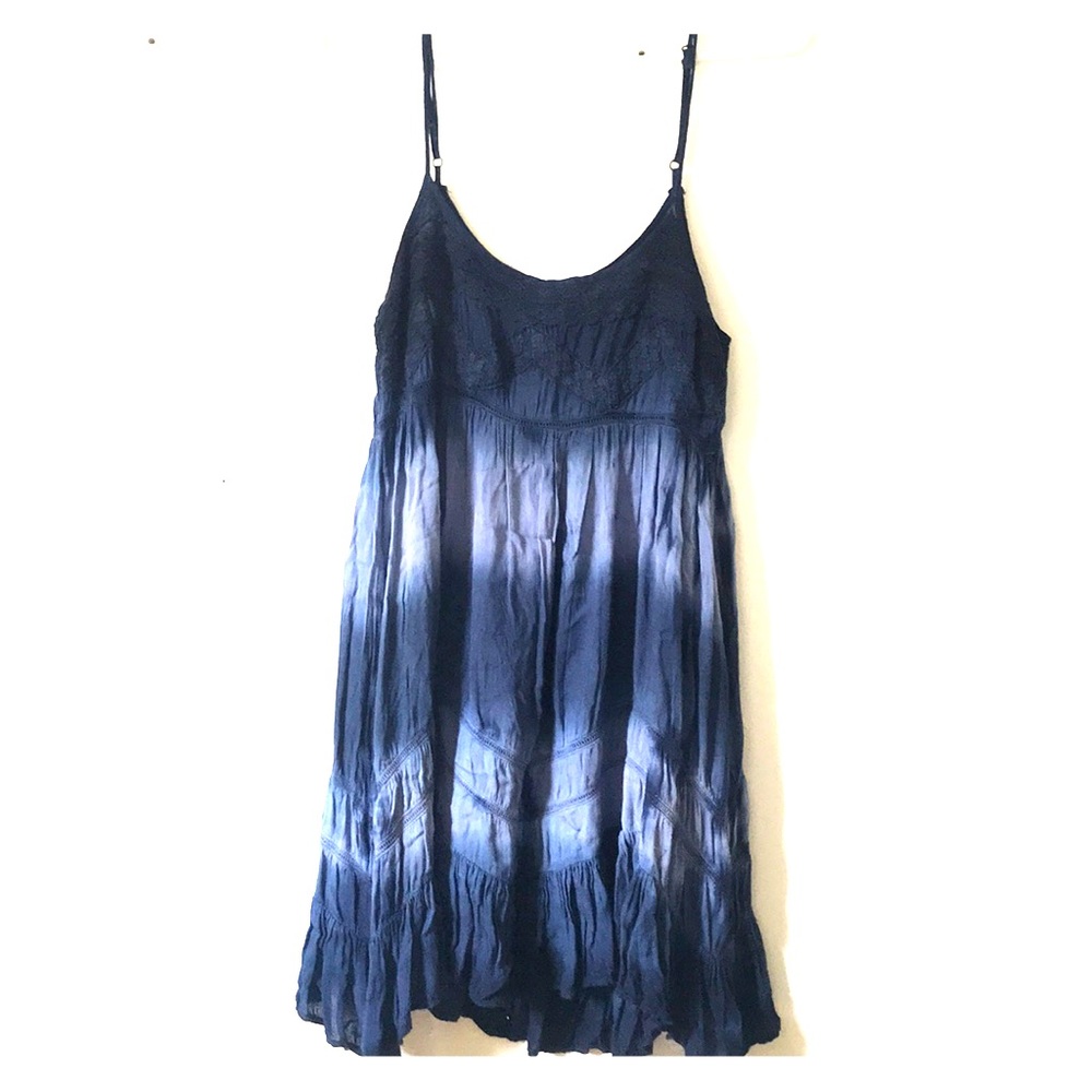 Billabong dress - blue tie dye